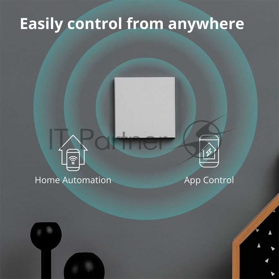 Выключатель умный одноклавишный Aqara Smart Wall Switch H1 (WS-EUK01)