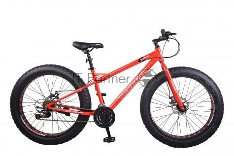 Велосипед TORRENT Bombato (рама СТАЛЬ 18"", внедорожный, 21 скорость, SHIMANO, колеса 26д) (26"" / 18"" / Красный)
