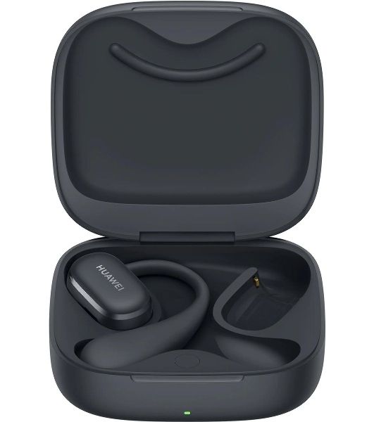 Наушники TWS Huawei FreeArc (Moose-T00) черный, открытые (накладные с дужкой), Bluetooth, до 7 ч