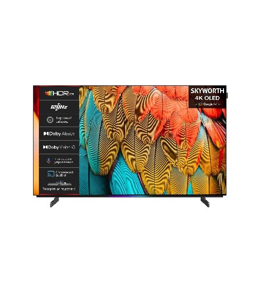 Телевизор Skyworth 65" 65SXF9800 черный OLED 4K UHD 120Hz Smart TV