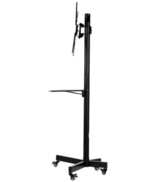 Мобильная стойка напольная Kromax OMEGA-16 черный для TV 26"-60", max вес 35 кг, наклон ±10°, пов. 360° высота 1385 мм, max VESA 400x400 мм