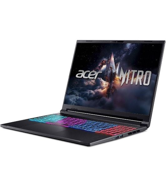 Ноутбук Acer Nitro V 16S ANV16S-71-57UH/16"/IPS/Intel Core 5 210H/16Gb/1Tb SSD/NVIDIA GeForce RTX 5060 8Gb/NoOS/черный/2.1kg