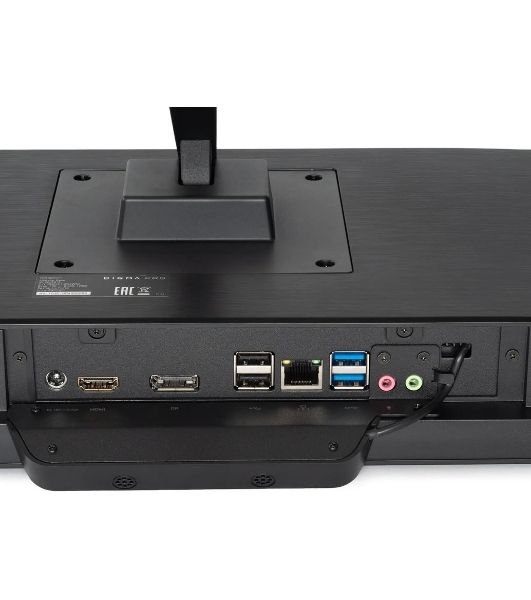 Моноблок Digma Pro Base 23.8" Full HD i3 12100 (3.3) 16Gb SSD512Gb UHDG 730 Windows 11 Pro GbitEth WiFi BT 90W клавиатура мышь Cam черный 1920x1080