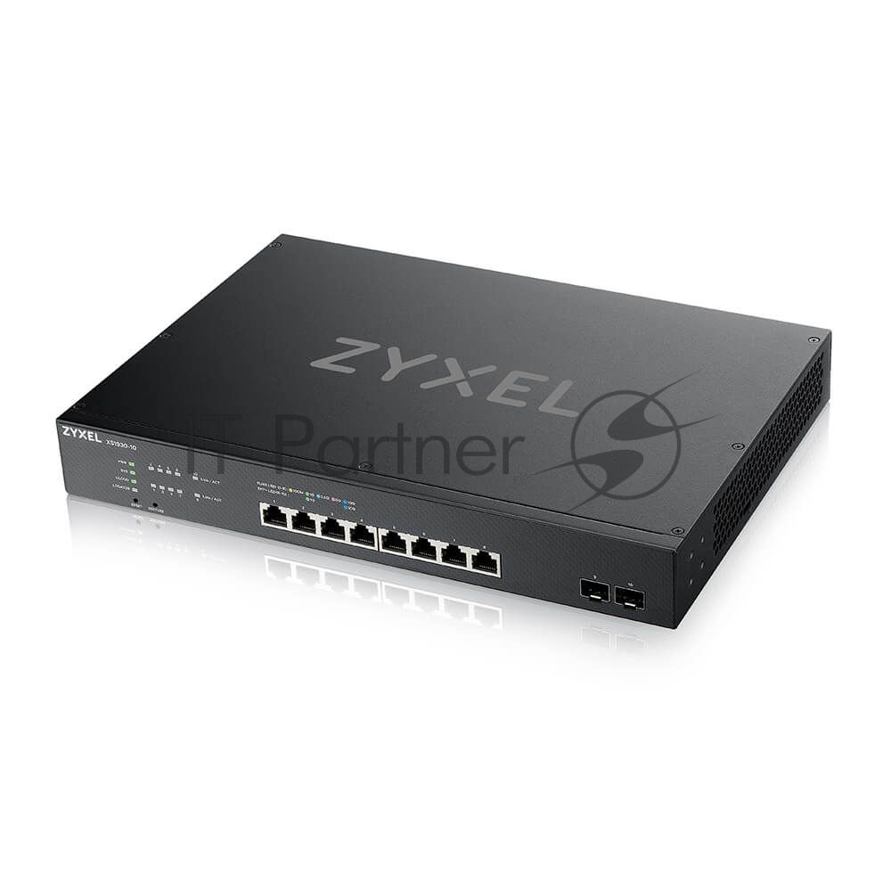 Коммутатор Zyxel XS1930-10, 8×10G (Multi-Gig) + 2×SFP+, L3 Lite, управляемый