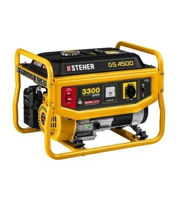 Электрогенератор бензиновый STEHER GS-4500, 3.3 кВт, 72 дБ, 39 кг