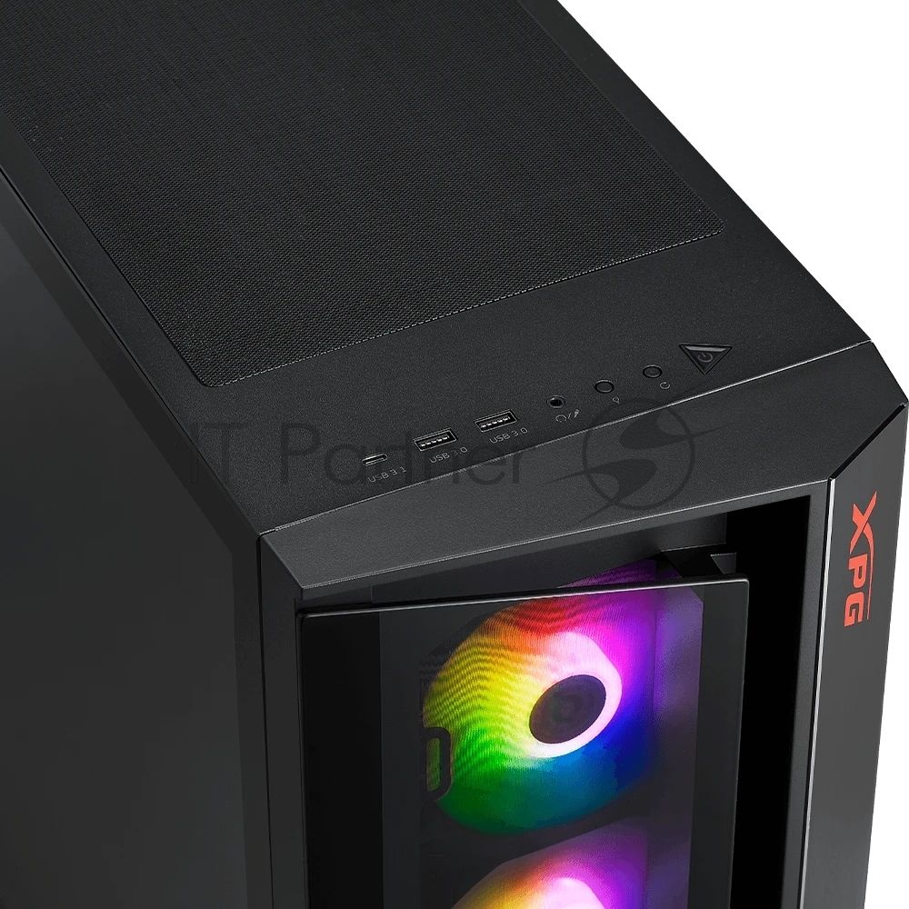 Компьютерный корпус ADATA XPG CRUISERST черный Mid-Tower, Micro-ATX, Mini-ITX, Standard-ATX