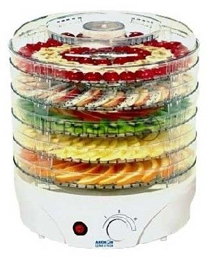 Сушка для фруктов и овощей Аксион Т 33 5под. 190Вт белый