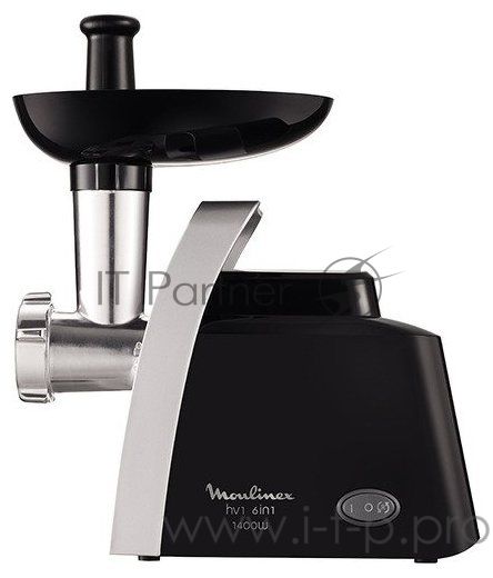 Мясорубка электрическая Moulinex ME108832 1400Вт черный