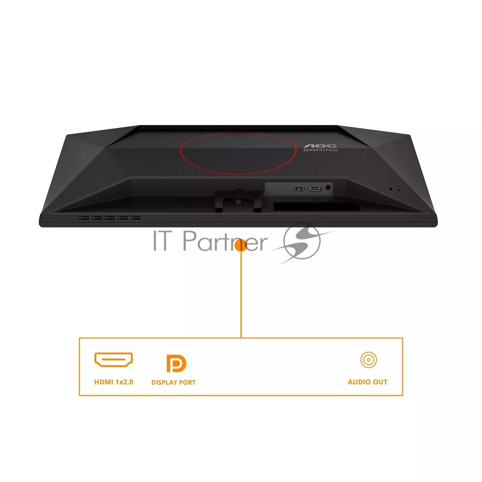 Монитор 24.5" AOC 25G42E IPS 1920x1080, 180 Гц, 1 мс, 16:9, 300 кд/м², HDMI 2.0, DP 1.4, 3.5 Jack, HDR10, Adaptive-Sync, VESA 100x100, черный