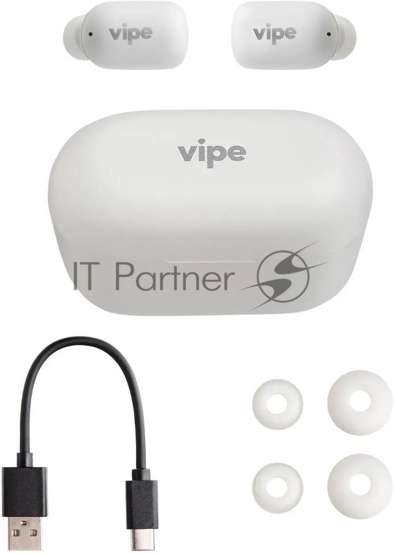 Гарнитура Vipe A1 TWS Bluetooth вкладыши белый