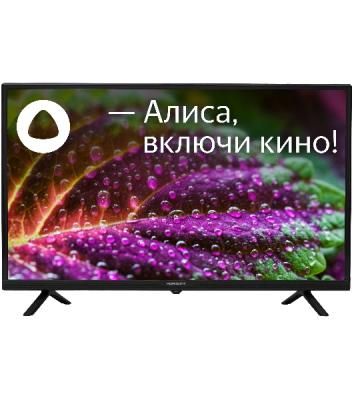 Телевизор Horizont 32" 32LE7052D черный LED FHD 60Hz Smart TV