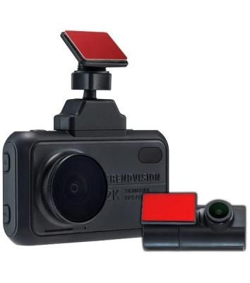 Видеорегистратор TrendVision Hybrid Signature EVO Wi 2CH, 2560x1440, 3", с камерой заднего вида, GPS/ГЛОНАСС, Wi-Fi, G-сенсор, датчик движения, GPS-информатор