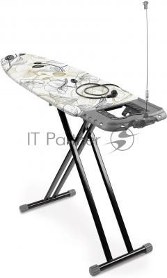 Гладильная доска Ника Haushalt Lux 123x46см рег.высот. черный/рисунок (LXТ/О)