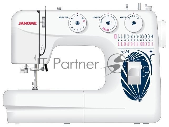 Швейная машина Janome S-24 белый