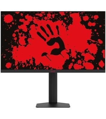 Монитор 27" Bloody MN1X IPS 2560x1440, 210 Гц, 5 мс (1 мс MPRT), 16:9, 600 кд/м², 2xHDMI 2.1, DP 1.4, 3.5 Jack, динамики (2x3 Вт), HDR10, FreeSync, G-Sync, черный