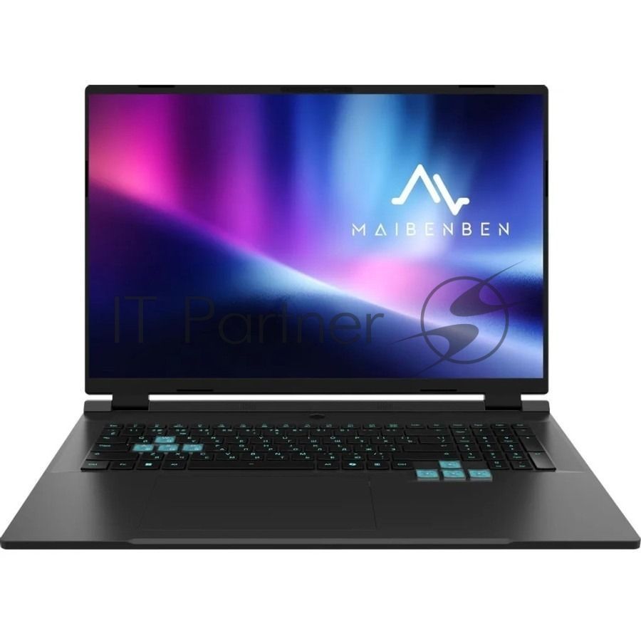Ноутбук Maibenben X18A-R98957/18"/IPS/AMD Ryzen 9 8945HX/16Gb/1Tb SSD/NVidia GeForce RTX 5070 8Gb/Linux/черный/2.8kg