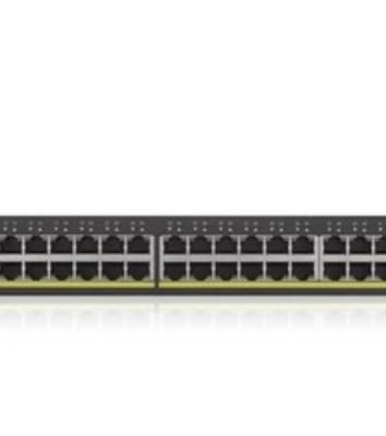 Коммутатор Zyxel XGS2210-52HP, 48 port Gigabit L2 managed PoE+ switch, 375 Watt, 4x 10G