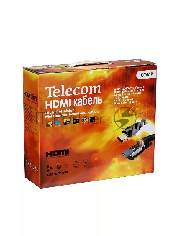 Кабель HDMI-HDMI 15M V2 TCG200F-15M TELECOM