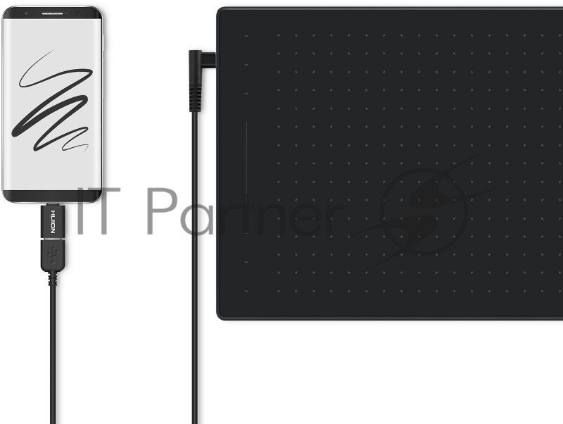 Графический планшет Huion Inspiroy RTP-700 Blue