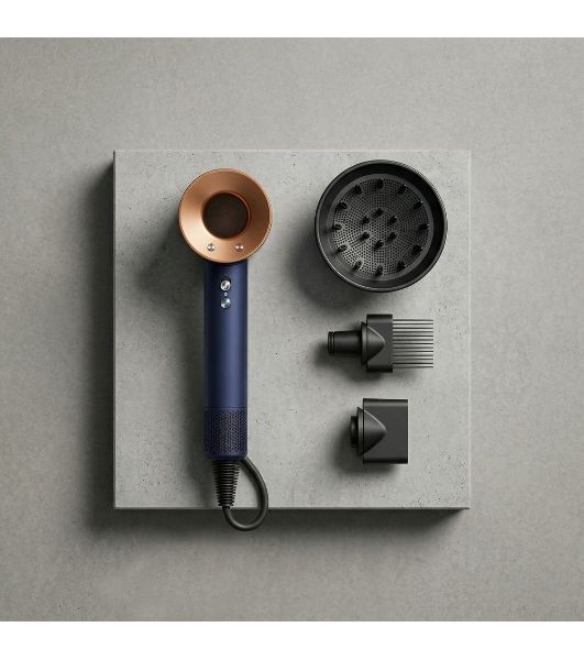 Фен Dyson Supersonic HD07 Prussian Blue/Copper синий/медный, 1600 Вт
