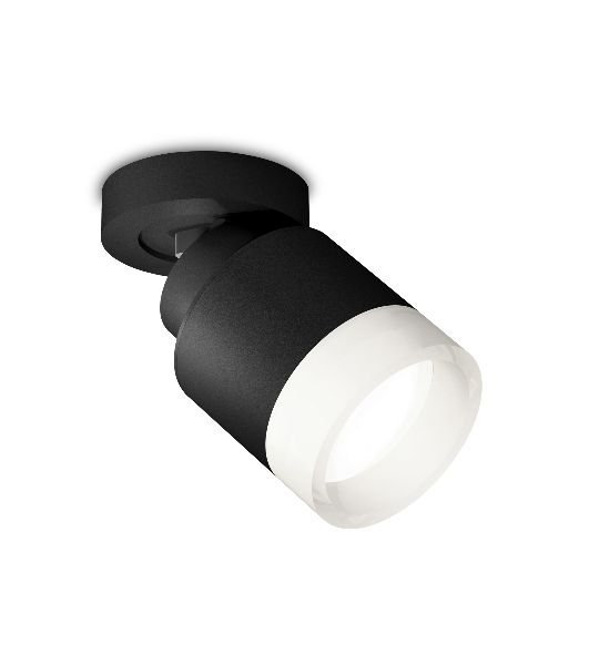 Светильник Ambrella Light XM8111001 SBK/FR черный песок/белый матовый GX53 (A2229, A2106, C8111, N8401)