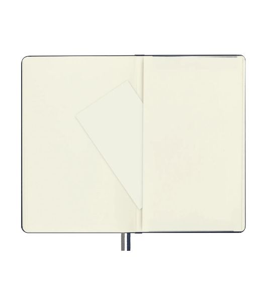 Блокнот Moleskine CLASSIC EXPENDED QP062EXPB20 Large 130х210 мм 400 стр. нелинованный твердая обложка синий сапфир