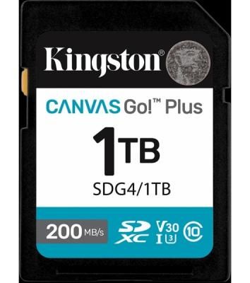 Флеш карта SDXC 1Tb Kingston SDG4/1Tb Canvas Go! Plus w/o adapter Флеш карта SDXC 1Tb Kingston SDG4/1Tb Canvas Go! Plus w/o adapter