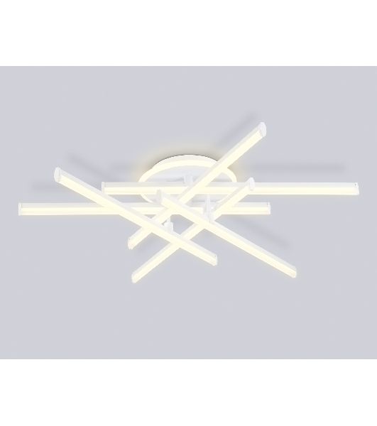 Потолочный светодиодный светильник Ambrella light FL6251 WH белый 97W 3000K-6400K 805*760*170 (ПДУ ИК)