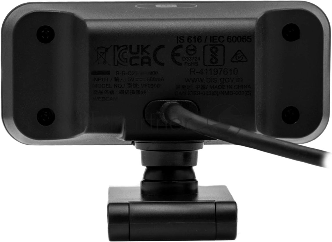 Веб-камера Creative Live! Cam Sync V3 2560x1440, 30 кадр/с, USB, микрофон, шторка приватности, автофокус, крепление на мониторе
