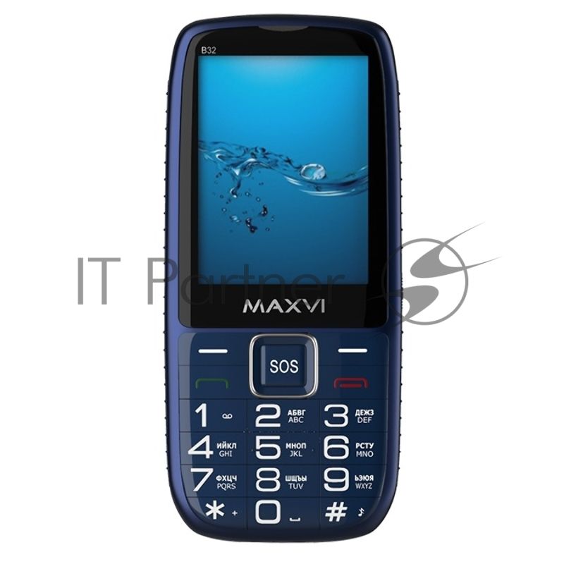 Мобильный телефон Maxvi B32 синий