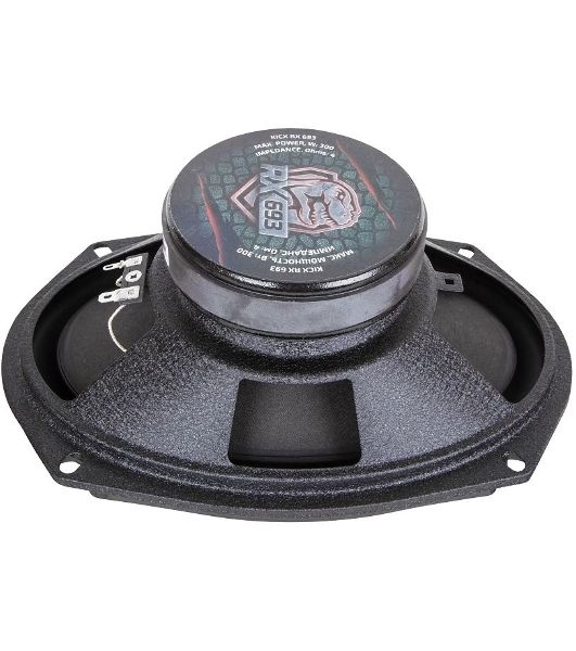 Колонки автомобильные Kicx RX 693 4Ом 15x23см (6x9дюйм) (ком.:2кол.) коаксиальные трехполосные