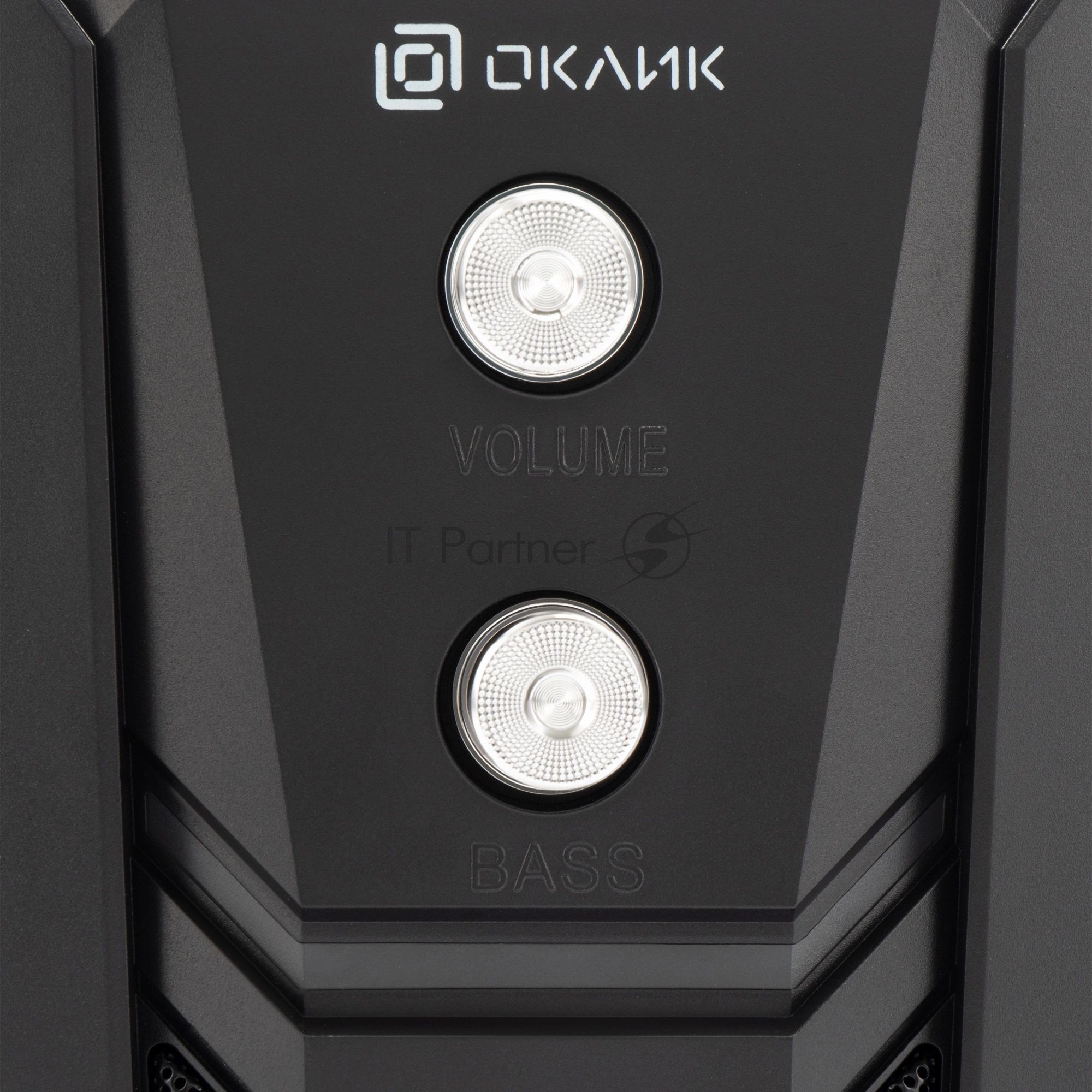 Акустическая система Оклик OK-423 2.1 черный 11Вт