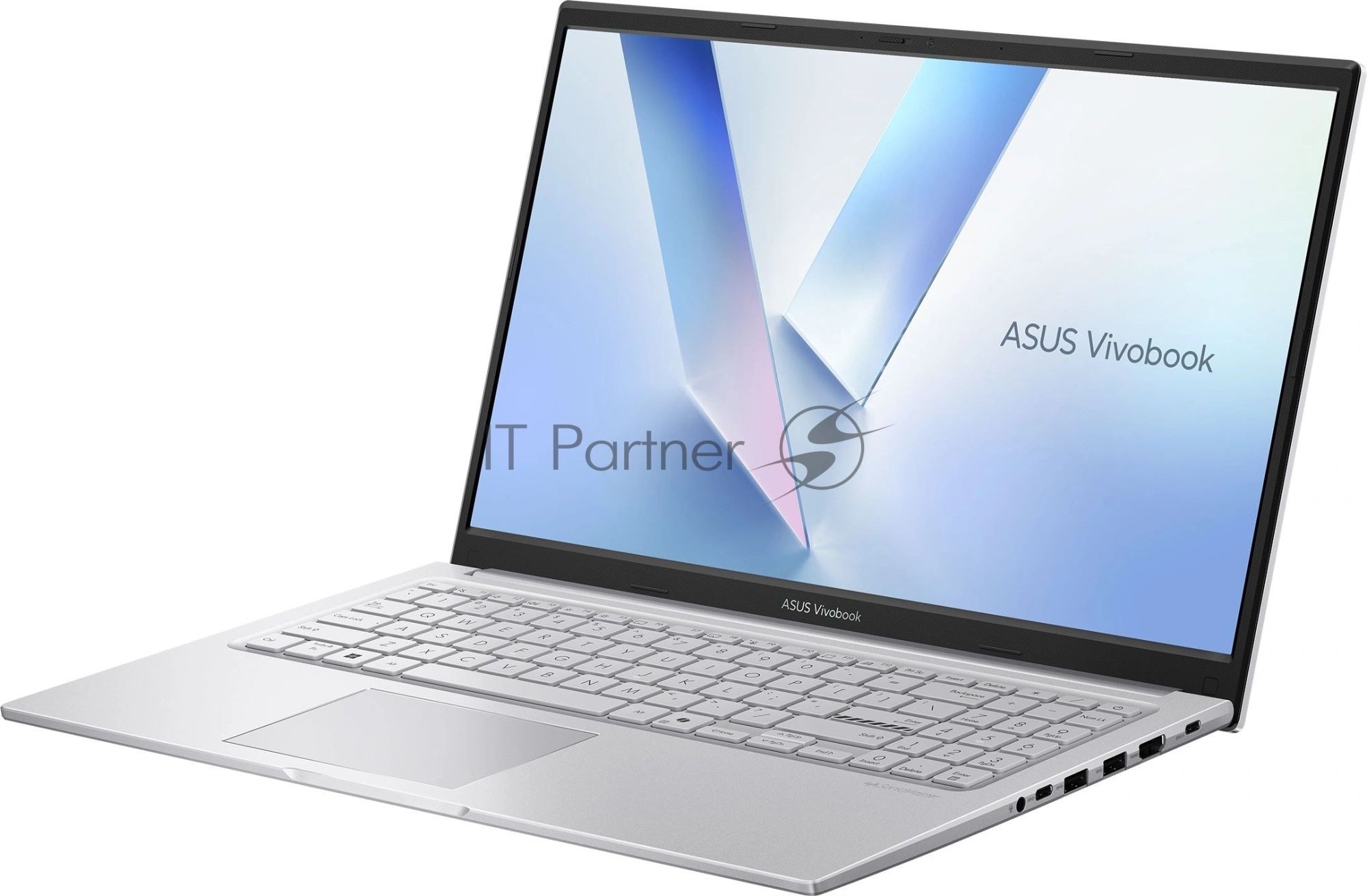 Ноутбук Asus Vivobook 15 X1504MA-BQ1189/15.6"/IPS/Intel Core 5 320/8Gb/256Gb SSD/Intel Graphics/без ОС/серебристый/1.7kg