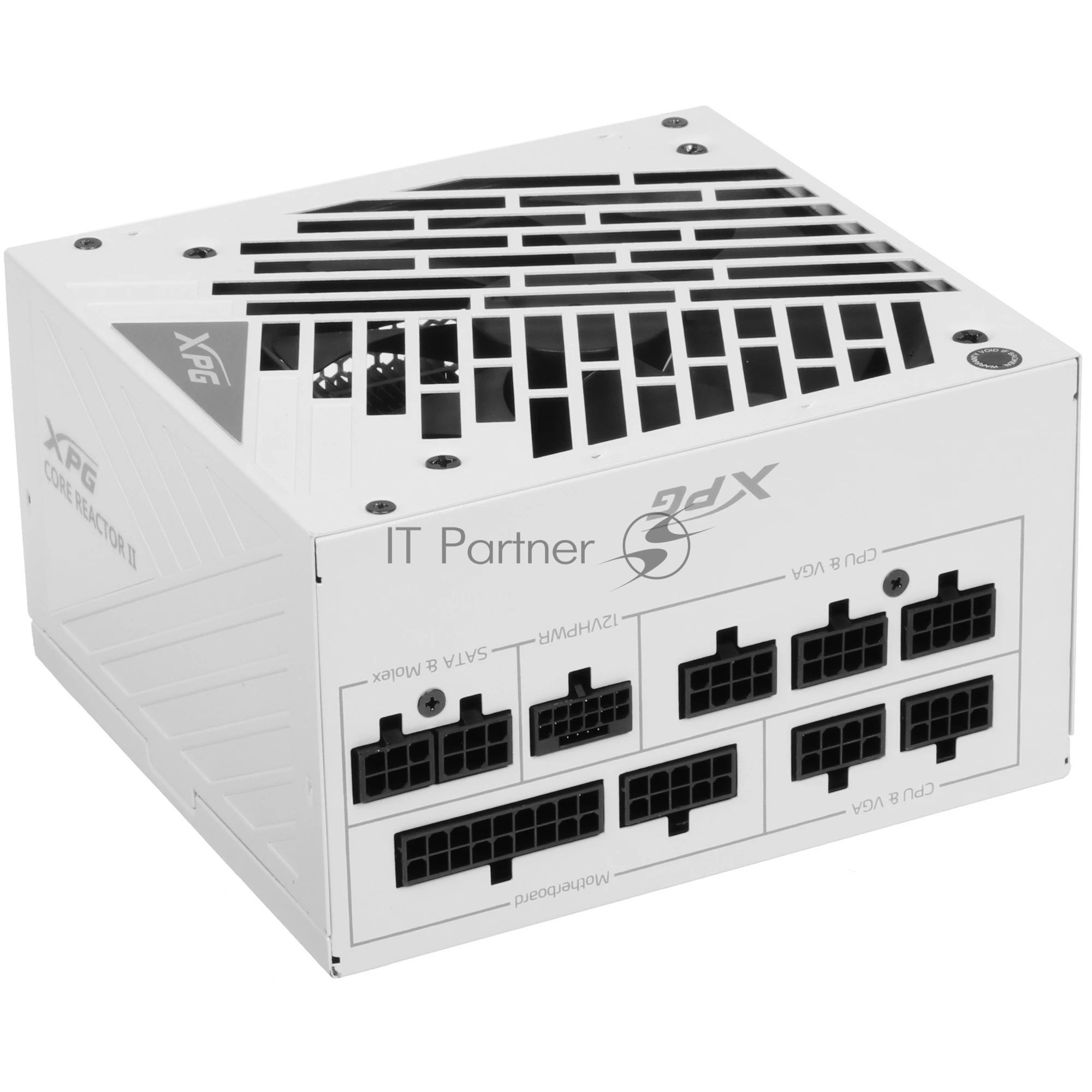 Блок питания XPG CORE REACTOR II 850 White, 850Вт, 80+ Gold, 120мм, модульный, белый