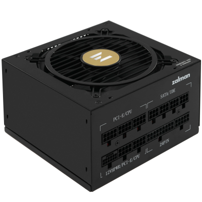 Блок питания ZALMAN TeraMax II 1000W, 1000Вт, 80+ Gold, 120мм, модульный, черный