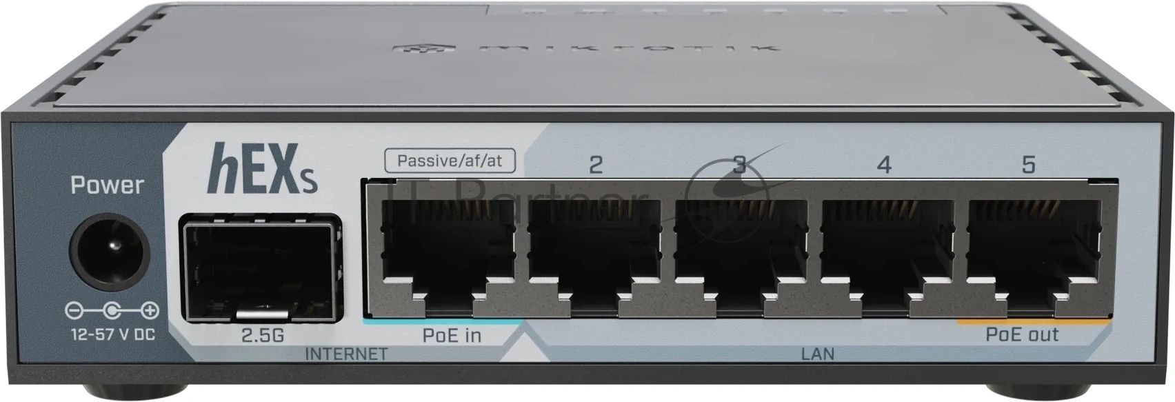 Маршрутизатор MikroTik hEX S (2025) E60iUGS, 5×1 Гбит/с + 1×2.5 Гбит/с SFP, управляемый