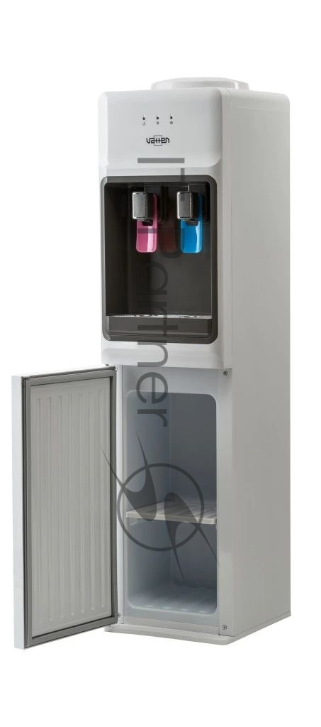 Кулер для воды Vatten V44WE, верхняя загрузка, нагрев 90 °С, охлаждение 15 °С, белый