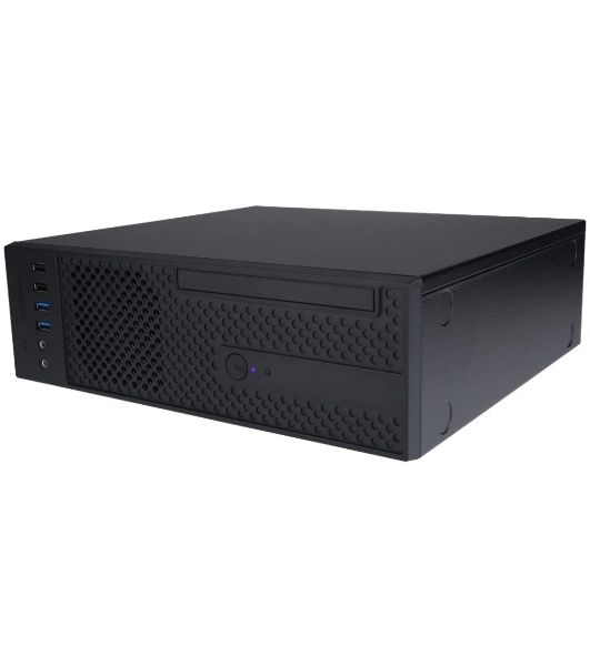 Компьютерный корпус Slim Desktop INWIN CJ708BL IP-S265AU7-2 80plus Bronze, U3*2+U2*2+A(HD)+TYPE 3.1C + FAN 80*15мм + intrusion switch INWIN Slim Case