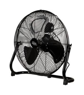 Вентилятор OASIS VN-110B чёрный, напольный, 110 Вт, 3 скорости, 53 см