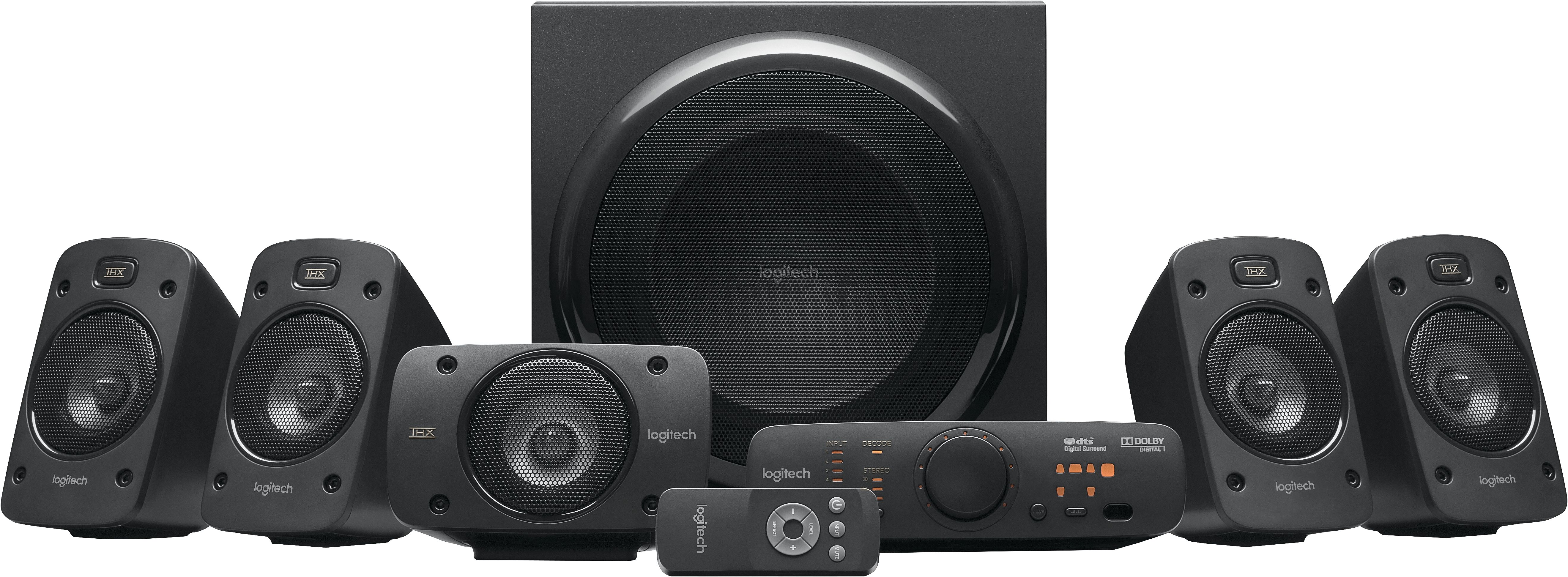 Колонки Logitech Z906 5.1 черный 500Вт