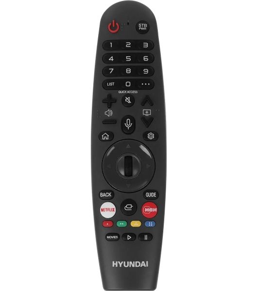 Телевизор Hyundai 65" H-LED65BU7100 серый/серый LED UHD 60Hz WebOS