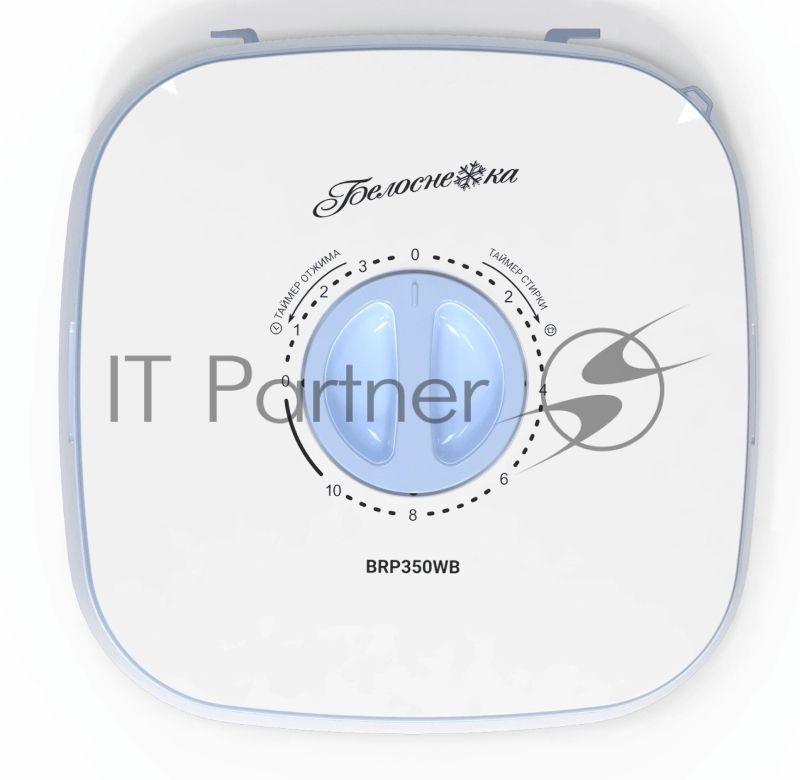 Стиральная машина Белоснежка BRP350WB белый, загрузка вертикальная 3,5 кг, Без отжима, класс: А