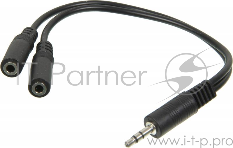 Адаптер аудио Ningbo 2xJack 3.5 (f)/Jack 3.5 (m) 0.2м
