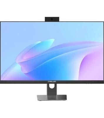 Моноблок Teclast T24 Air 23.8" Full HD i5 14450HX (2.4) 16Gb SSD 512Gb Iris Xe CR Windows 11 Pro GbitEth WiFi BT 120W клавиатура мышь Cam черный 1920x1080