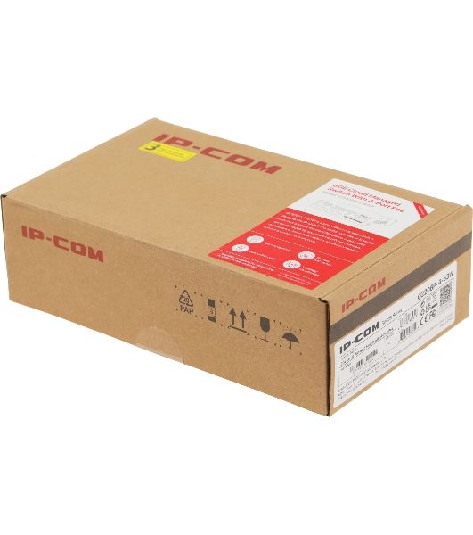Коммутатор сетевой IP-COM G2206P-4-63W 4x10Base-T/100Base-TX/1000Base-T 2x1000Base-T PoE порты 4 Количество портов PoE+ 4 G2206P-4-63W
