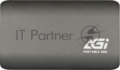 Накопитель SSD AGi USB-C 2TB AGI2T0GIMED138 серый