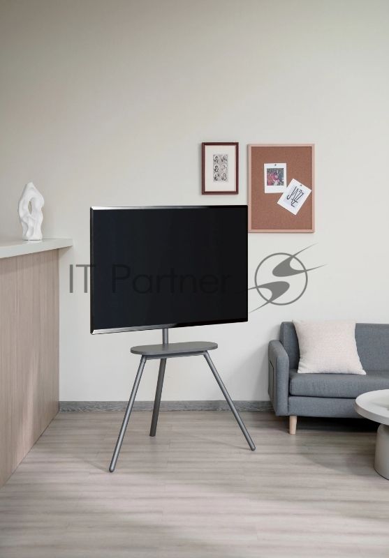 Подставка для телевизора Cactus CS-ST2844GY темно-серый, 43"-65" макс. 40 кг, напольный