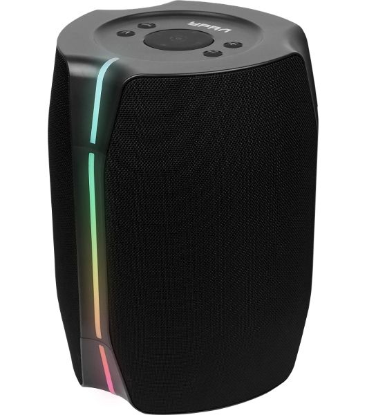 Портативная колонка Ural Болт 32х10 черный 320W 2.0 BT/3.5Jack/USB-C 10м 8000mAh (УРАЛ БОЛТ 32Х10)