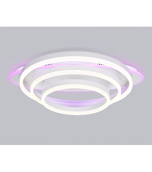 Светильник Ambrella light FA8522 WH белый 146W 3000K-6400K+RGB 560*500*150 (ПДУ РАДИО 2.4G)
