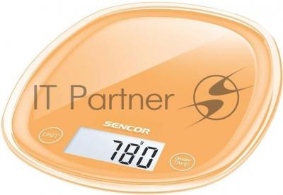 Кухонные весы бытовые электронные Sencor SKS 33OR
